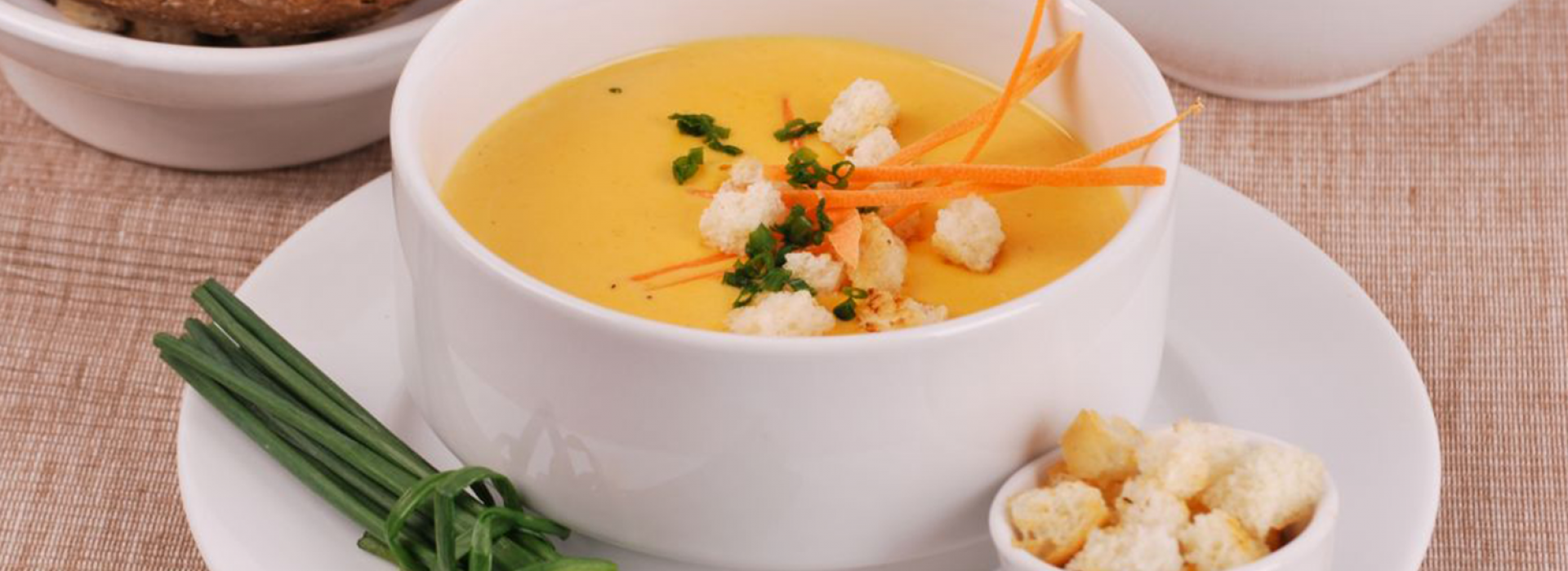Wortelsoep en curry